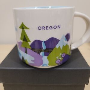 Starbucks "YOU ARE HERE" Collection Oregon Ceramic Coffee Mug